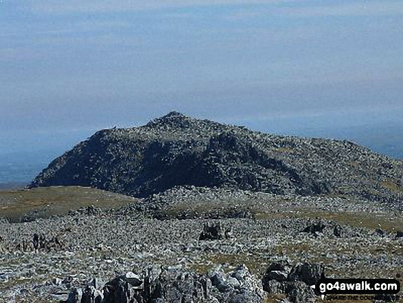 Castell y Gwynt and Glyder Fach from Glyder Fawr