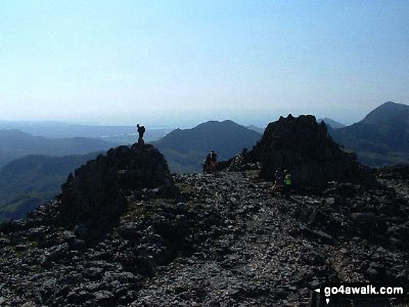 Castell y Gwynt from Glyder Fach 