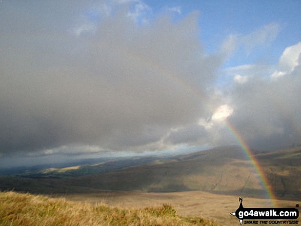 Looking North from Fan Hir 