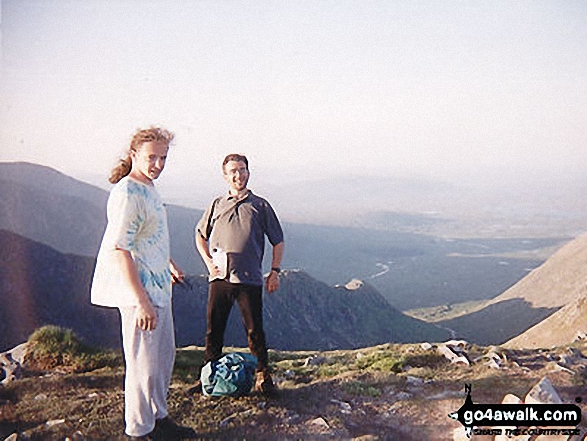 Walk Stob Ghabhar walking UK Mountains in Loch Leven to Connel Bridge, Strath of Orchy and Glen Lochy  Argyll and ButeHighland, Scotland