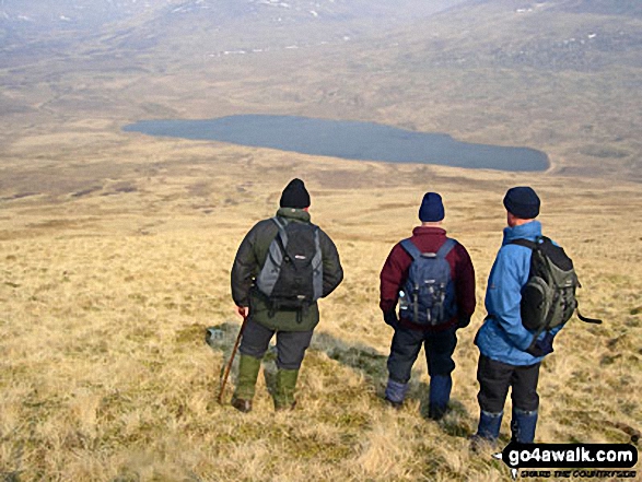 Loch Beanie from Mealna Letter (Duchray Hill) 