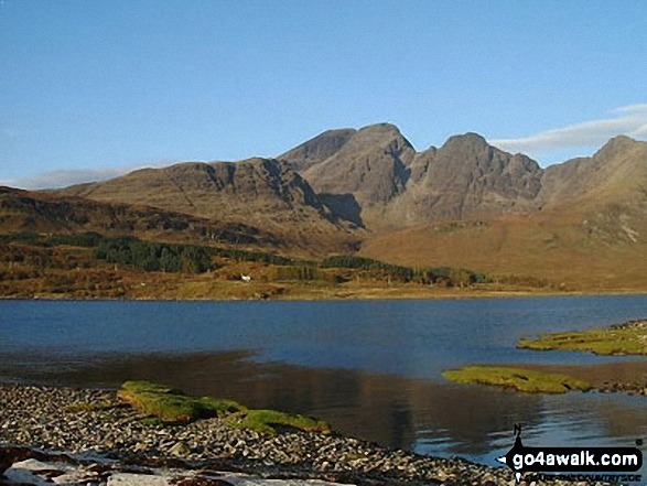 Bla Bheinn (Blaven) beyond Loch Slapin