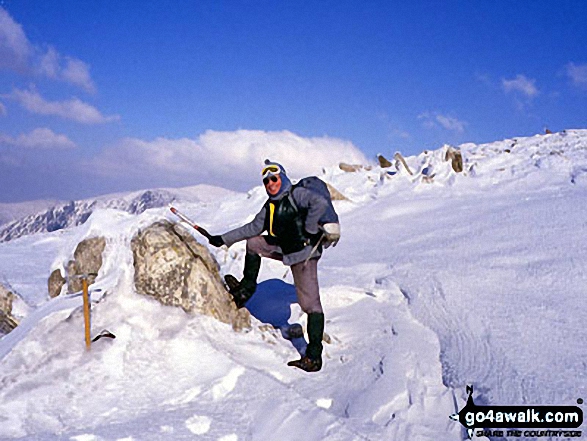 Deep Snow on The Glyderau