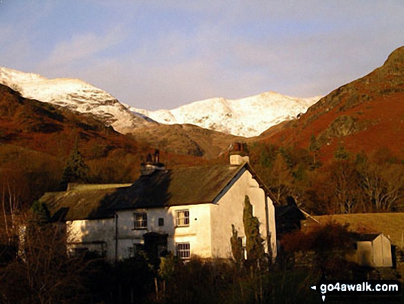 Walk c222 Swirl How and Wetherlam from Coniston - Morning Light on Coniston