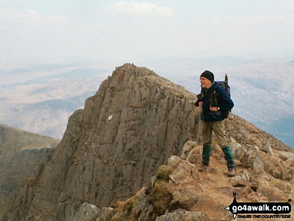 Y Lliwedd Summit (with Y Lliwedd East Top beyond) 