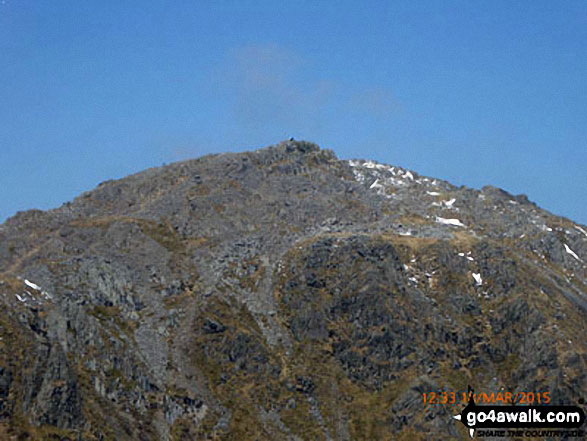 Cadair Idris (Penygadair) from the summit of Craig Cwm Amarch 