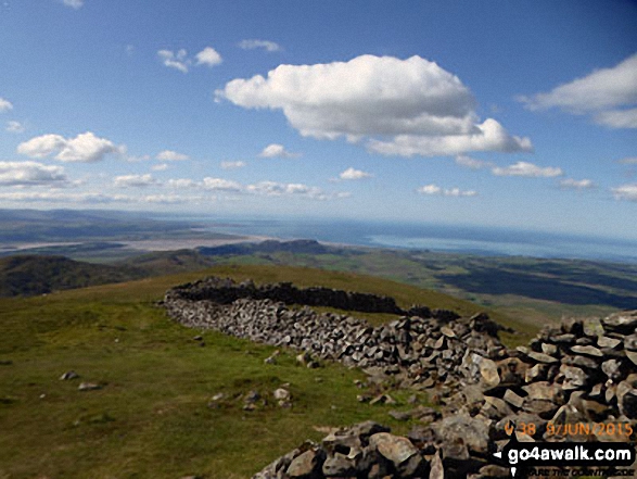 Looking southwest from Moel Hebog 