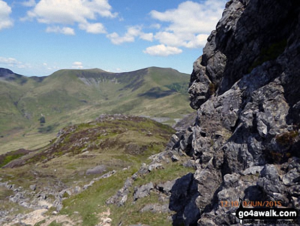 The Nantlle Ridge from Bwlch Cwm-trwsgl 