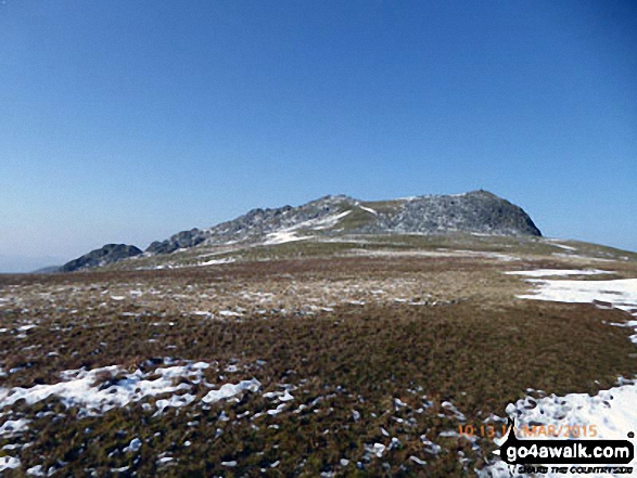 Walk gw152 Cadair Idris (Penygadair), Mynydd Moel, Cyfrwy and Gau Craig via The Pony Path - Cadair Idris (Penygadair)