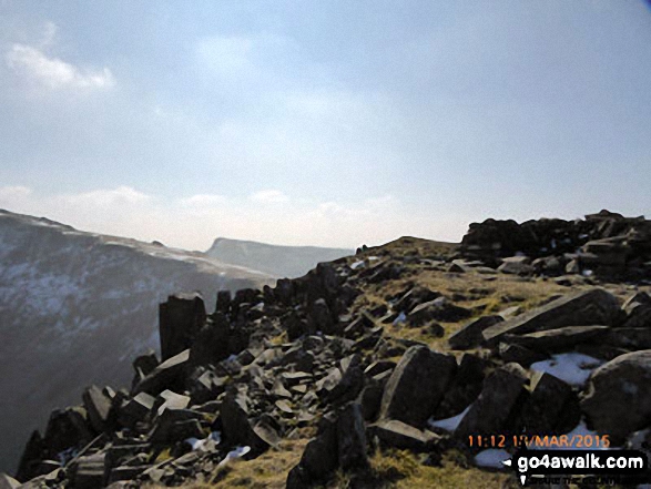 The Pony Path between Cadair Idris (Penygadair) and Cyfrwy