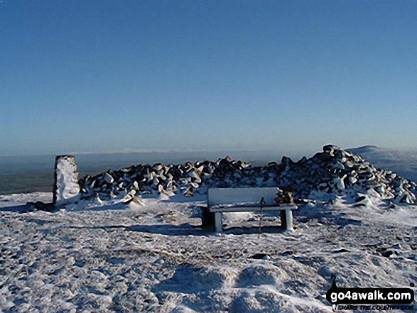 Walk c200 Carrock Fell, High Pike (Caldbeck) and Great Calva from Mosedale - High Pike (Caldbeck) Summit