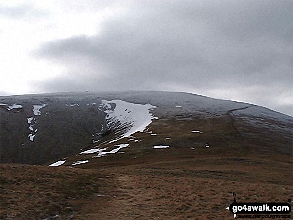 Walk Great Dodd walking UK Mountains in The Eastern Fells The Lake District National Park Cumbria, England