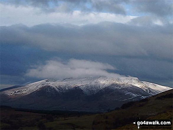 Walk c309 Great Mell Fell, Little Mell Fell and Gowbarrow Fell - Blencathra from Little Mell Fell