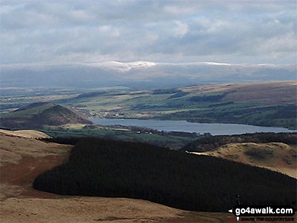 Walk c309 Great Mell Fell, Little Mell Fell and Gowbarrow Fell - Ullswater from Gowbarrow Fell (Airy Crag)