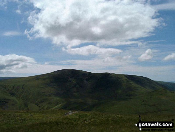 Walk c413 Burnbank Fell, Gavel Fell and Hen Comb from Loweswater - Great Bourne from Hen Comb