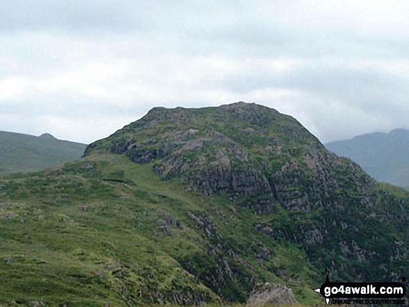 Walk Sergeant's Crag walking UK Mountains in The Central Fells The Lake District National Park Cumbria, England