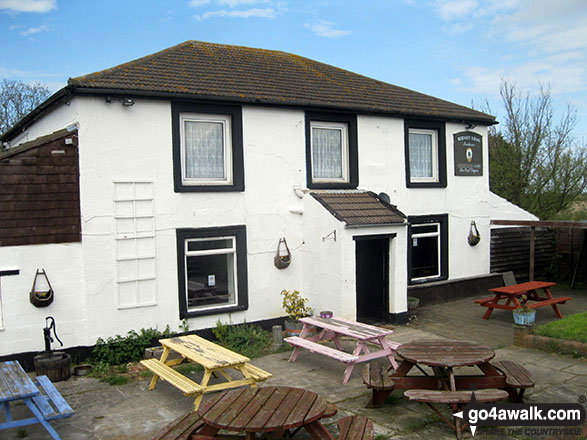 Walk nf160 Berney Mill from Reedham - The Berney Arms, Reedham Marshes