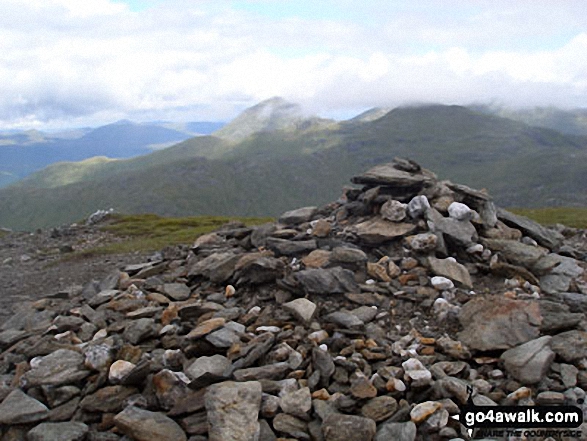 The summit of An Caisteal (Glen Falloch) 