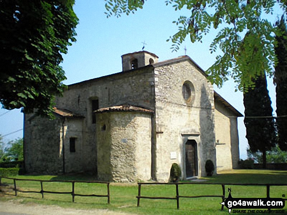 Walk lo103 Madonna Del Rio and San Bartolomeo from Salo - San Bartolomeo (Shrine)