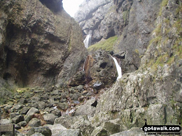 Walk ny159 Gordale Scar and Malham Cove from Malham - Gordale Scar, Malham