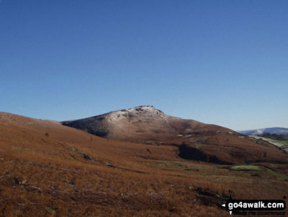 Walk ny124 Rylstone Fell, Cracoe Fell, Thorpe Fell Top and Embsay Moor from Embsay - Embsay Crag from Embsay Reservoir