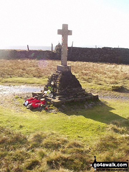 The Fox Memorial on Buckden Pike 