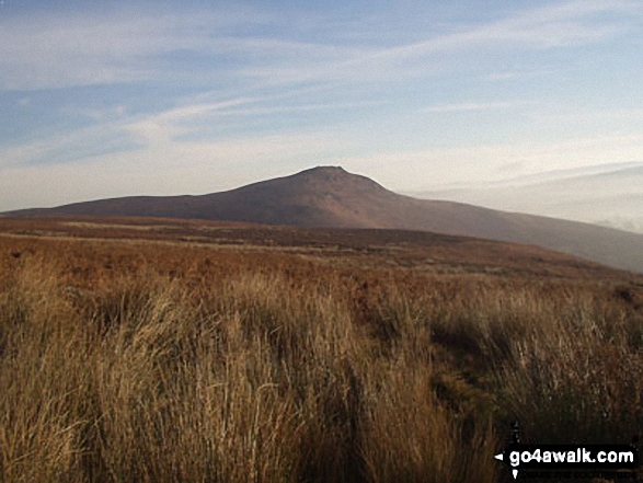 Walk ny124 Rylstone Fell, Cracoe Fell, Thorpe Fell Top and Embsay Moor from Embsay - Embsay Crag from Embsay Moor