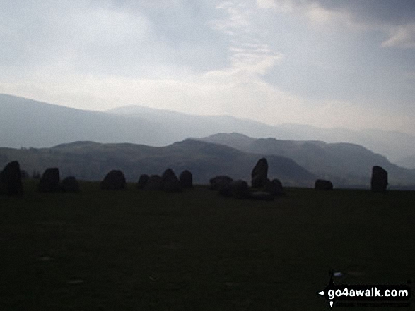 Walk c126 Castlerigg and Threlkeld from Keswick - Castlerigg Stone Circle nr Keswick