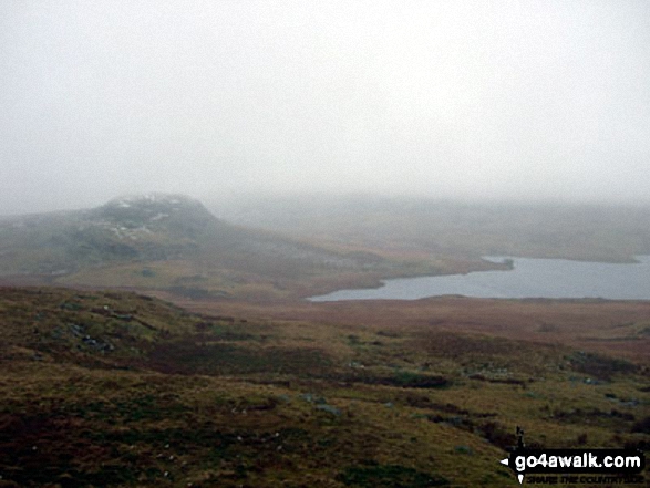 The Seat (Birker Fell) and Devoke Water from Rough Crag (Birker Fell)