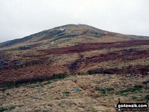 Approaching Water Crag (Birker Fell) from Rough Crag (Birker Fell) 