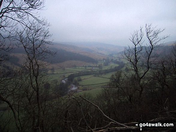 Walk ny133 Yockenthwaite from Buckden - Yockenthwaite and Upper Wharfedale from Buckden Rake