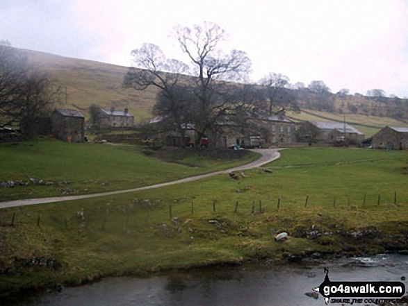 Walk ny133 Yockenthwaite from Buckden - Yockenthwaite village