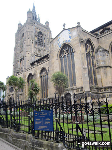 The church of St Peter Mancroft, Norwich The church of St Peter Mancroft was built between 1430 and 1455.