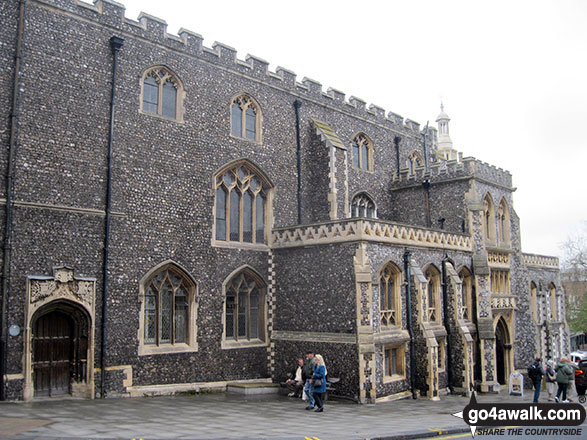 The Guildhall, Norwich The guildhall was commissioned after King Henry IV awarded a charter to the City of Norwich giving it autonomy from the county of Norfolk. The building, which was quickly established as the new local seat of city government, was built between 1407 and 1413