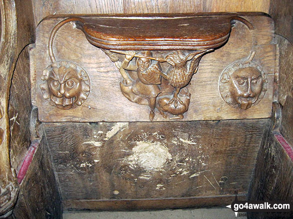 Detailed carving on the pews in Norwich Cathedral Norwich Cathedral was begun in 1096 and completed in 1145. Norwich Cathedral has the second largest cloisters in England, only exceeded by those at Salisbury Cathedral.