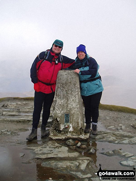 Walk st100 Ben Lomond and Ptarmigan from Rowardennan - Ben Lomond Summit