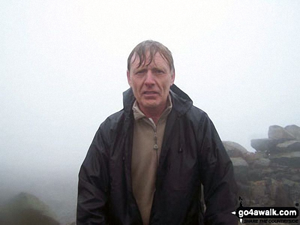 On the summit of Ben Nevis