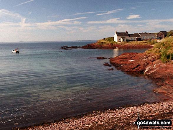 Walk pe135 Porth Clais from Porthstinian - St Brides Bay