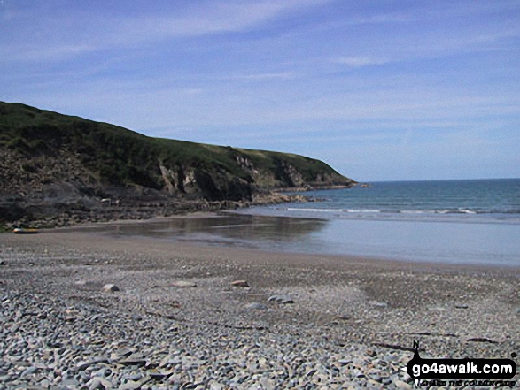 Walk pe100 Abercastle and Careg Samson from Trefin - Aber Mawr, The Pembrokeshire Coast Path