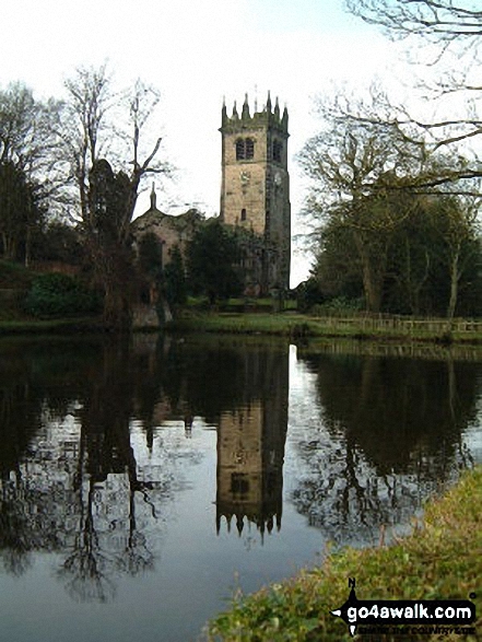 Walk ch175 The Macclesfield Canal, Bosley Locks and North Rode from Gawsworth - Gawsworth Church