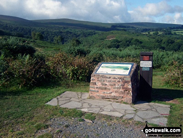 Dunkery Beacon from Webbers Post 