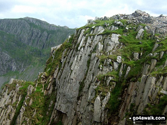 Walk gw152 Cadair Idris (Penygadair), Mynydd Moel, Cyfrwy and Gau Craig via The Pony Path - Cadair Idris (Penygadair) from Cyfrwy