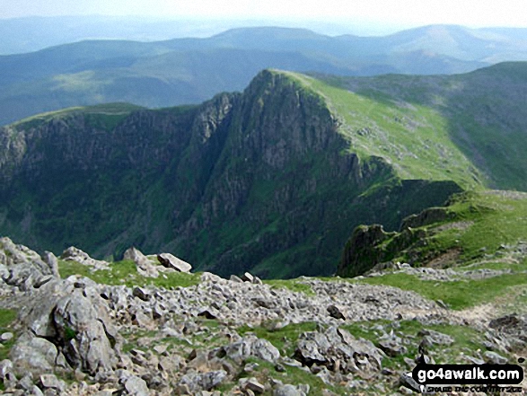 Craig Cwm Amarch from Cadair Idris (Penygadair)