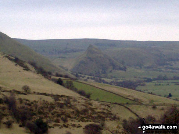 Parkhouse Hill from the footpath East of Moor Side Farm