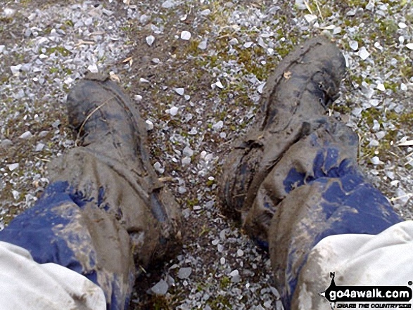 Walk s194 Hollinsclough from Longnor - Lunch Break in Hollinsclough