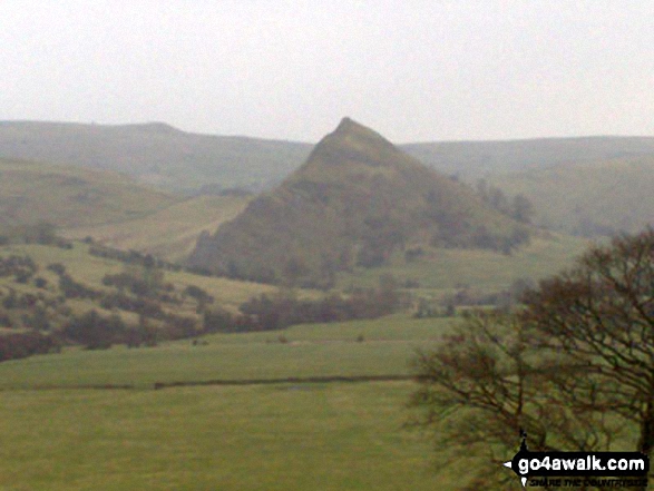 Walk s106 Parkhouse Hill, Chrome Hill, High Edge and Hollins Hill from Hollinsclough - East North East to Parkhouse Hill from where the footpath joins road into Hollinsclough