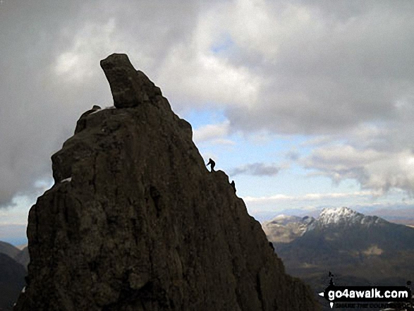 David Ward on Sgurr Dearg (Inaccessible Pinnacle a.k.a. 'In Pin')