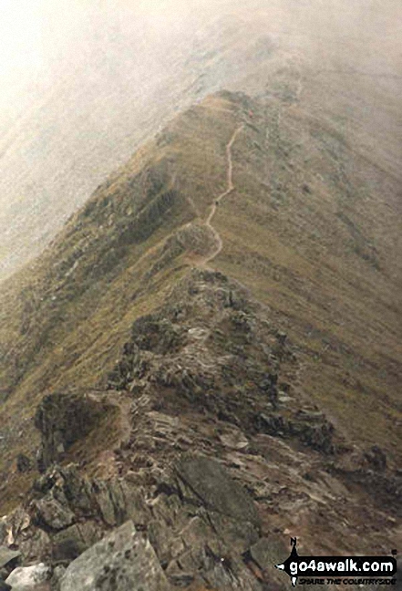 Walk c286 The Glenridding Skyline from Glenridding - Swirral Edge, Helvellyn