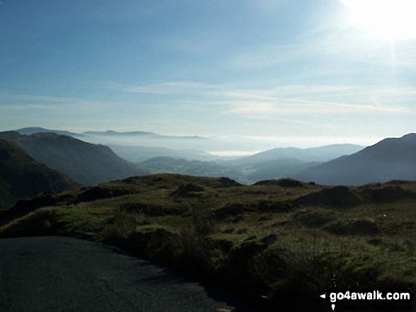 Coniston Water from the summit of Great Carrs 