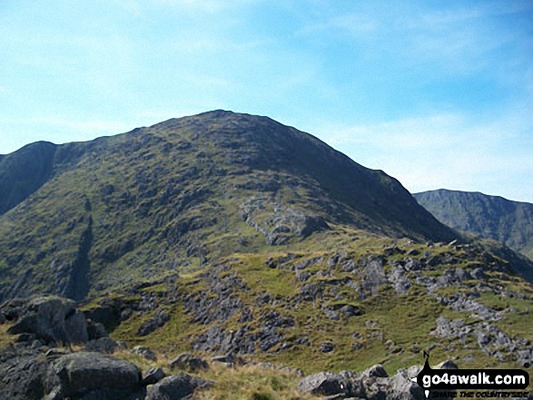 Walk c222 Swirl How and Wetherlam from Coniston - Wetherlam from Swirl Hawse